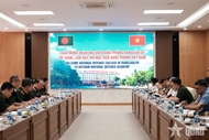 Bangladesh National Defense College’s delegation visits Viet Nam’s National Defense Academy